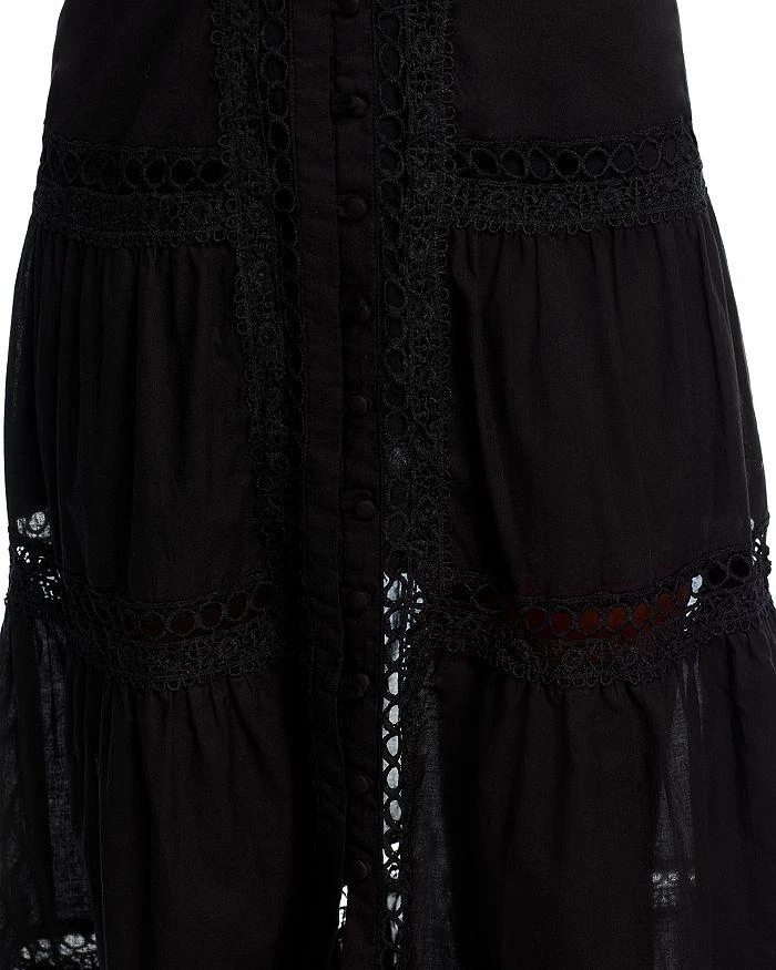 AQUA Lace Inset Midi Dress - Exclusive 3