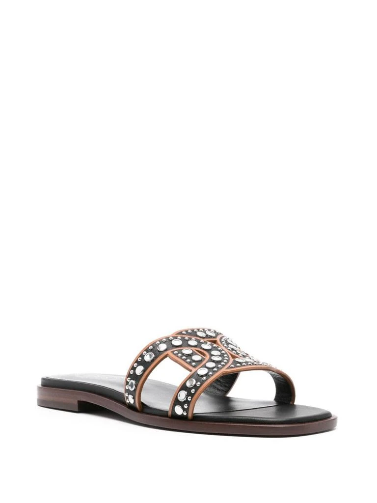 Tod's TOD'S - Leather Flat Sandals 1
