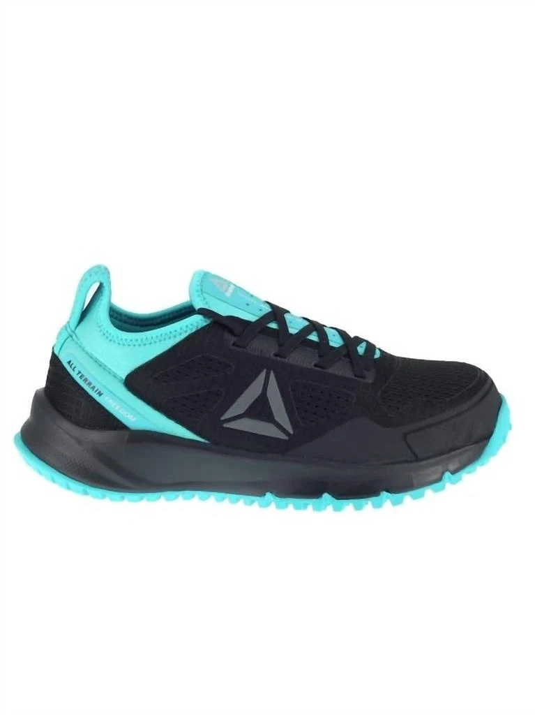 Reebok Women's All Terrain Trail Running Work Shoes - Wide Width In Black 2