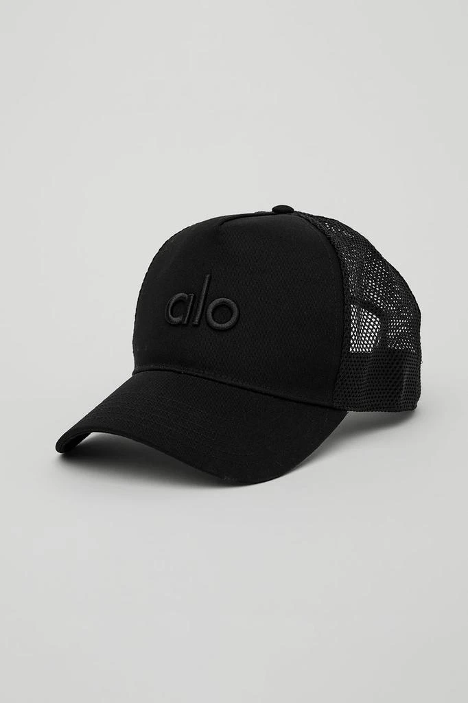 Alo District Trucker Hat - Black 1
