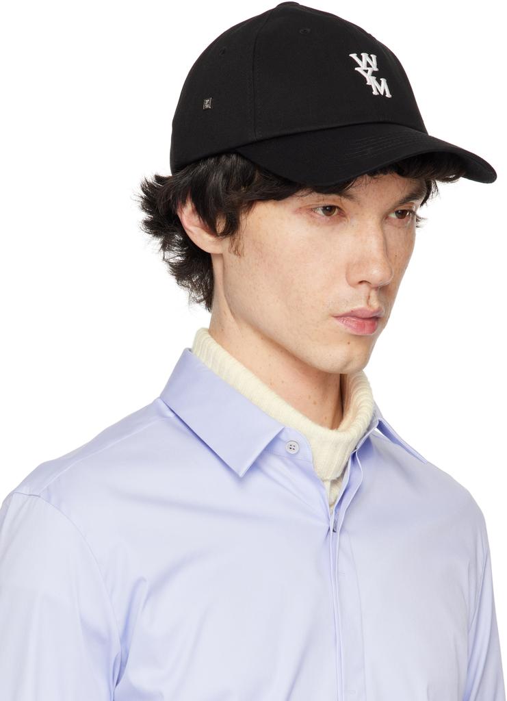 Wooyoungmi Black Logo Ball Cap