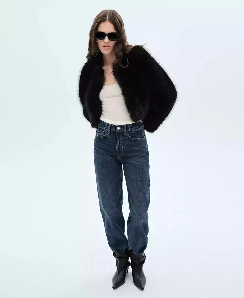 Mango Women's Fur-Effect Jacket 6
