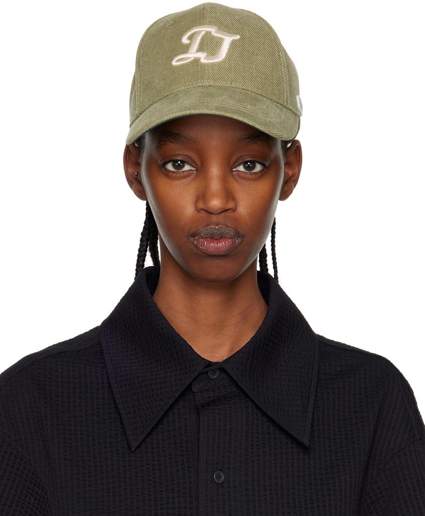 ADER error Khaki Cursive TRS Cap