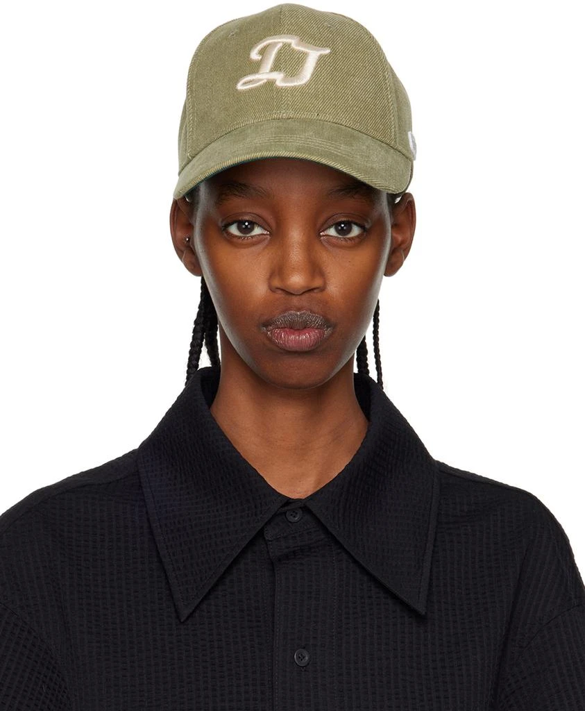 ADER error Khaki Cursive TRS Cap 1