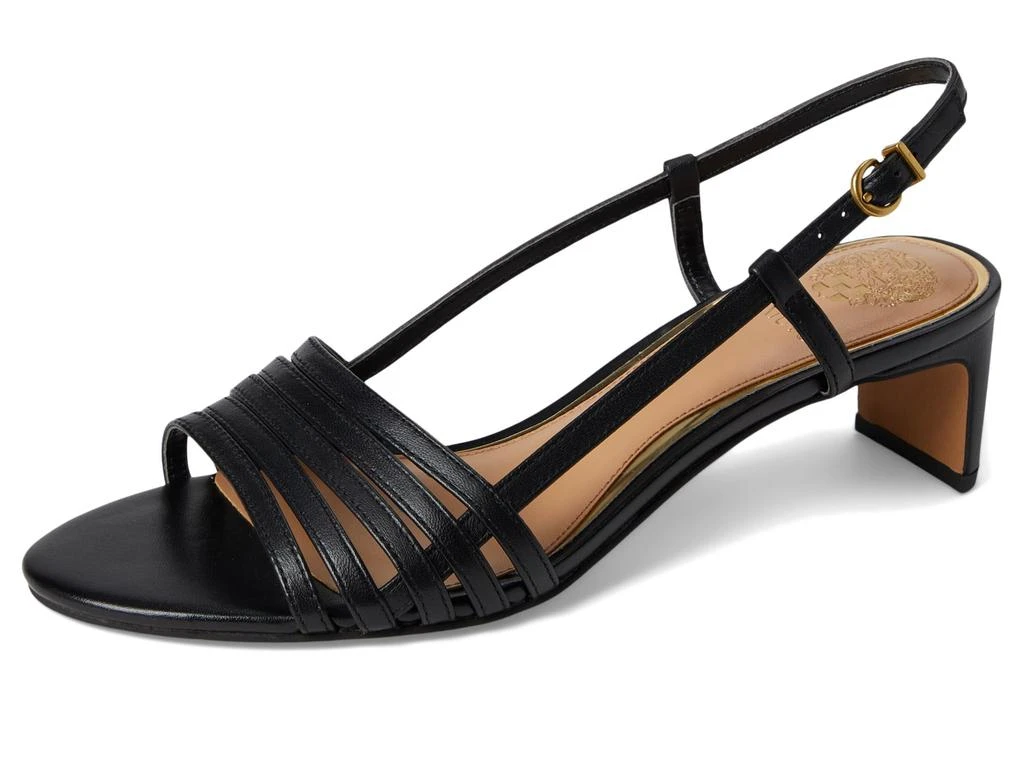 Vince Camuto Layton Strappy Kitten Heel Sandals 7