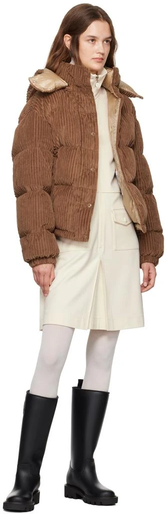 Moncler Brown Daos Down Jacket 5