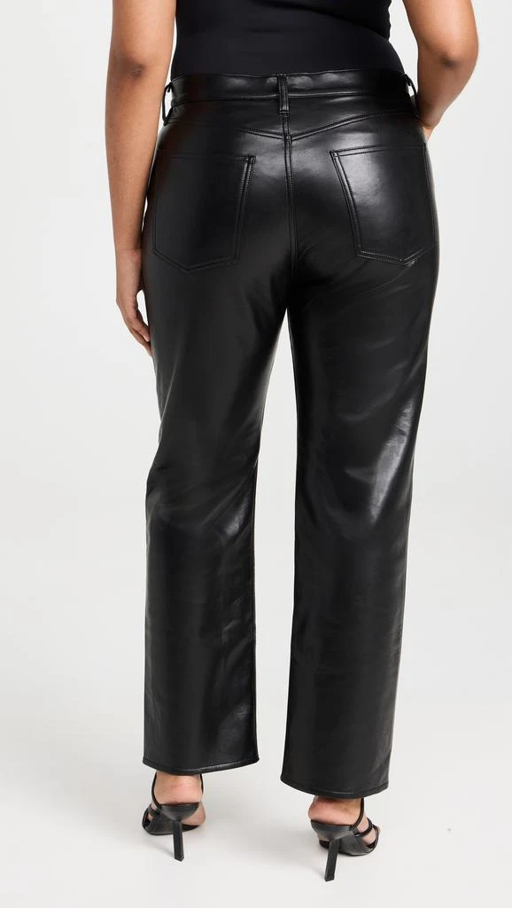 AGOLDE Recycled Leather Fitted '90s Pants 7