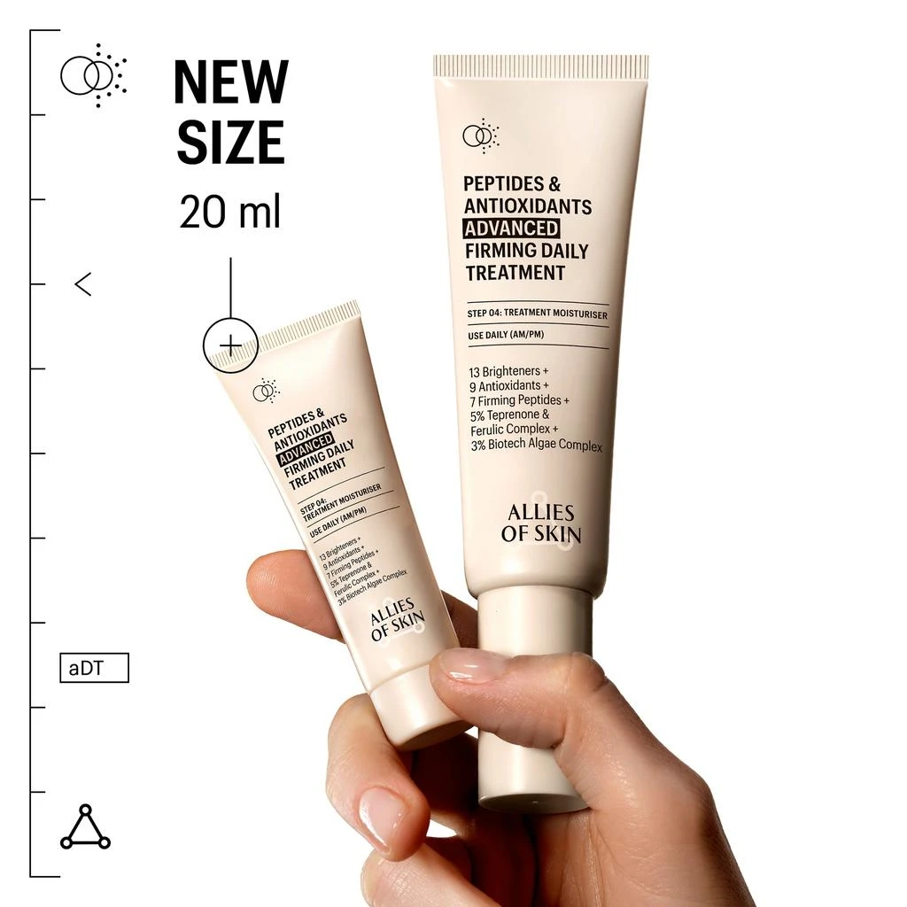 Allies of Skin Allies of Skin Peptides & Antioxidants Advanced Firming Daily Treatment 48ml 8