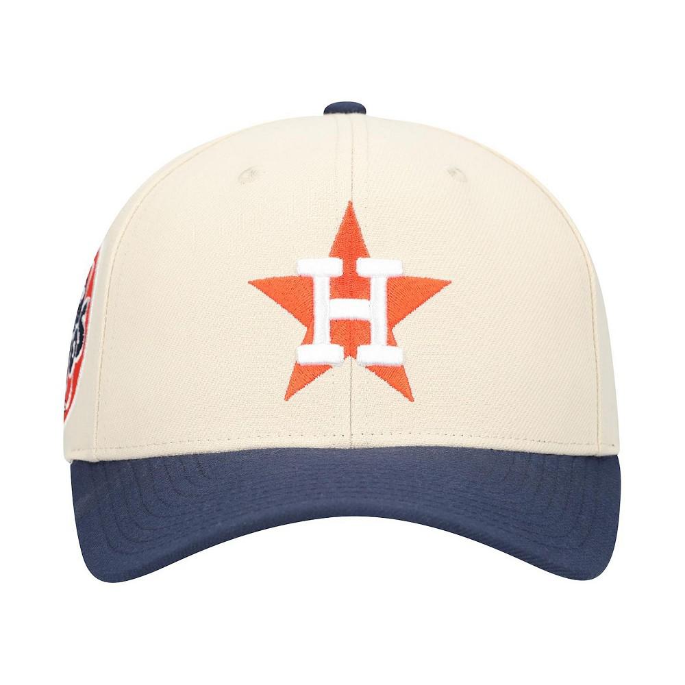 Mitchell & Ness Men's Cream Houston Astros Pro Crown Adjustable Hat