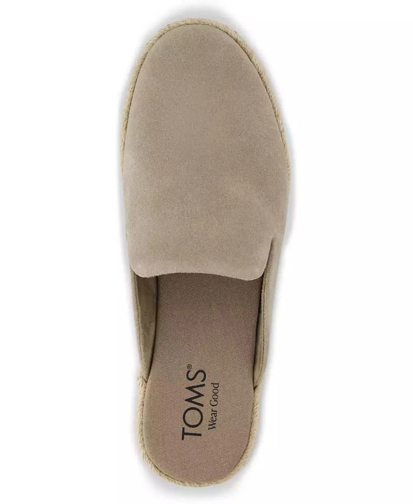 TOMS Women's Santiago Espadrille Round Toe Mules 4