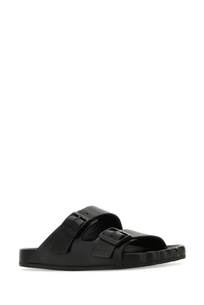 Balenciaga Black leather Sunday slippers 1