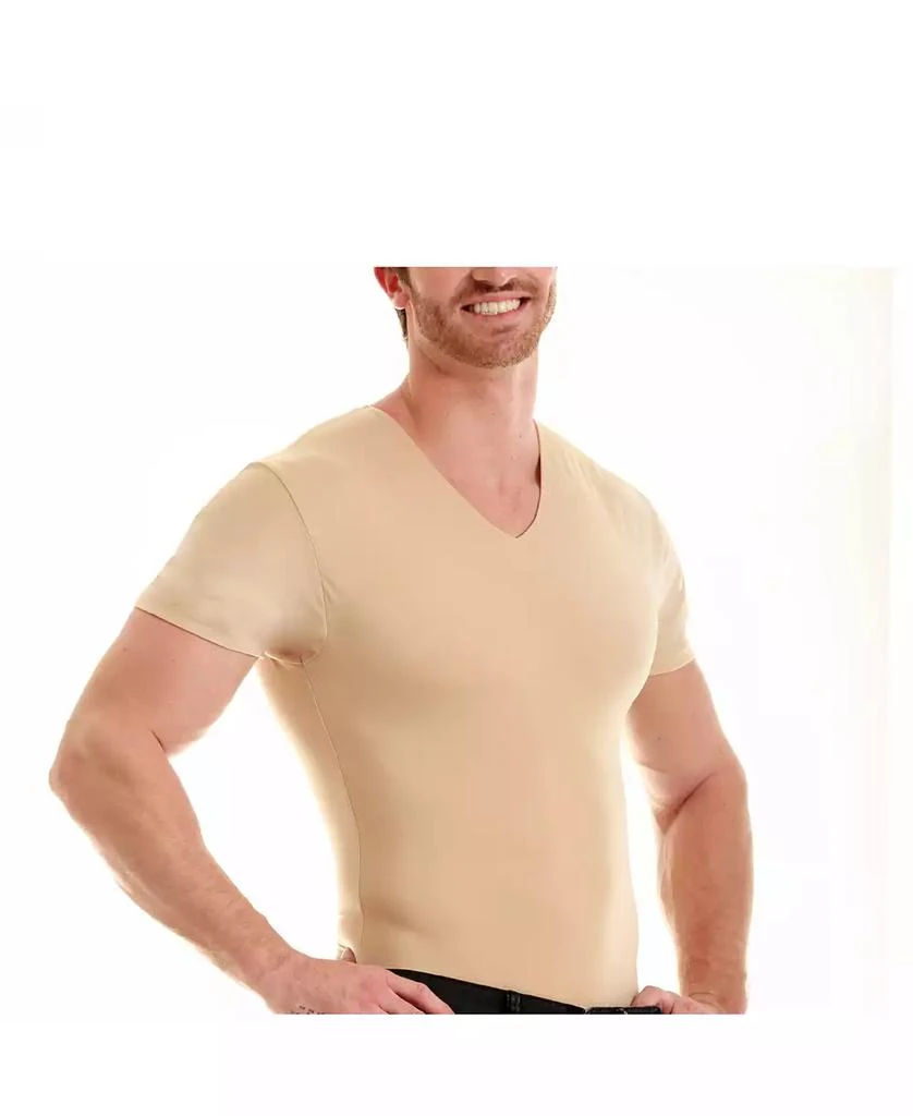 Instaslim Insta Slim Men's Compression Short Sleeve V-Neck T-Shirt 15