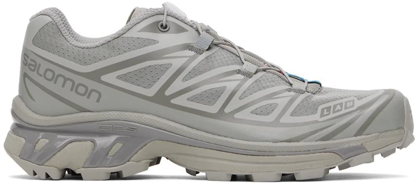 Salomon Gray XT-6 Sneakers 1
