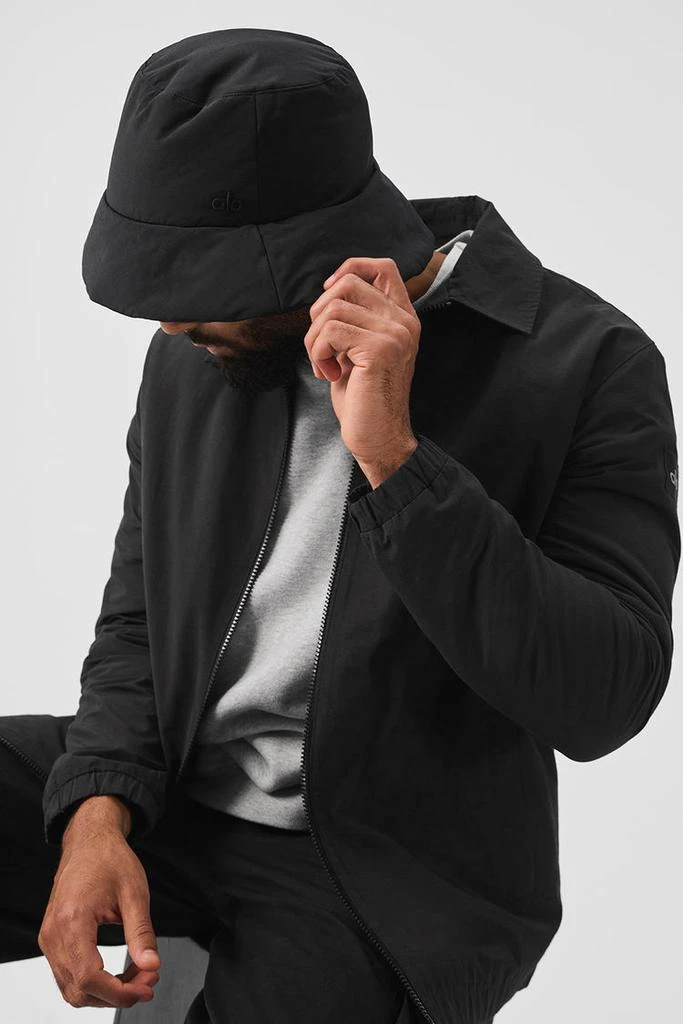 Alo Good Shade Puffer Bucket Hat - Black 4