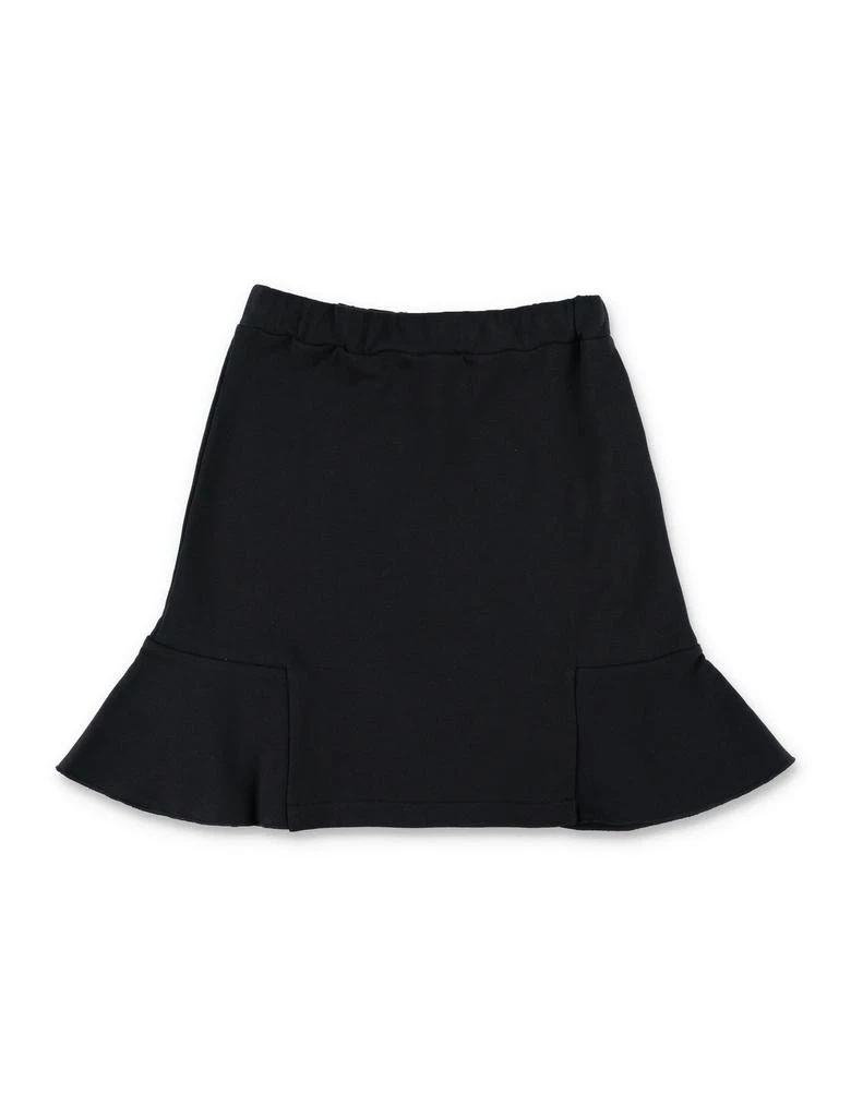Marni Marni Kids Logo-Printed Elasticated Waistband Flared Skirt 2