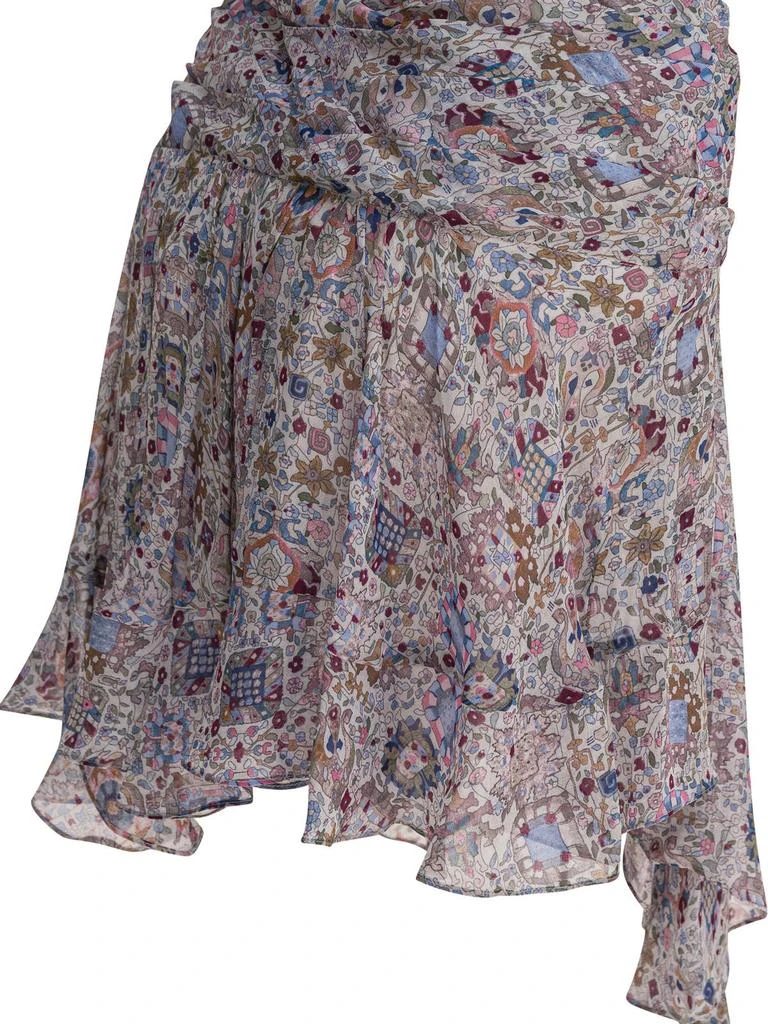 Isabel Marant Étoile Isabel Marant Étoile Patterned Asymmetric Mini Skirt 3