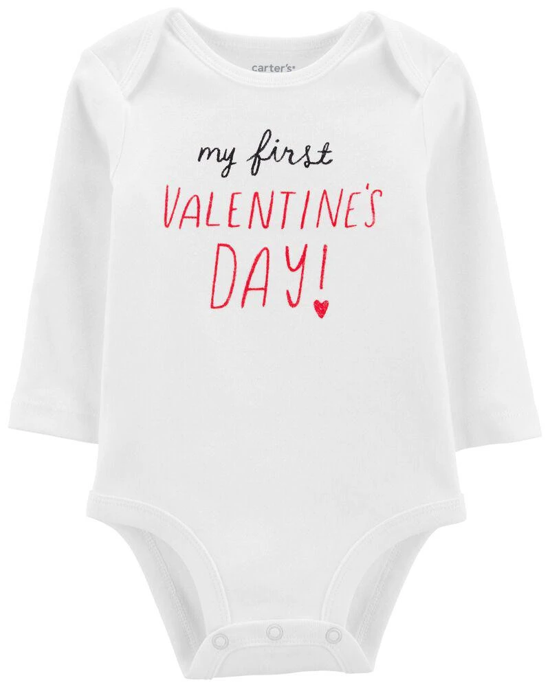 Carter's My First Valentine's Day Bodysuit 1