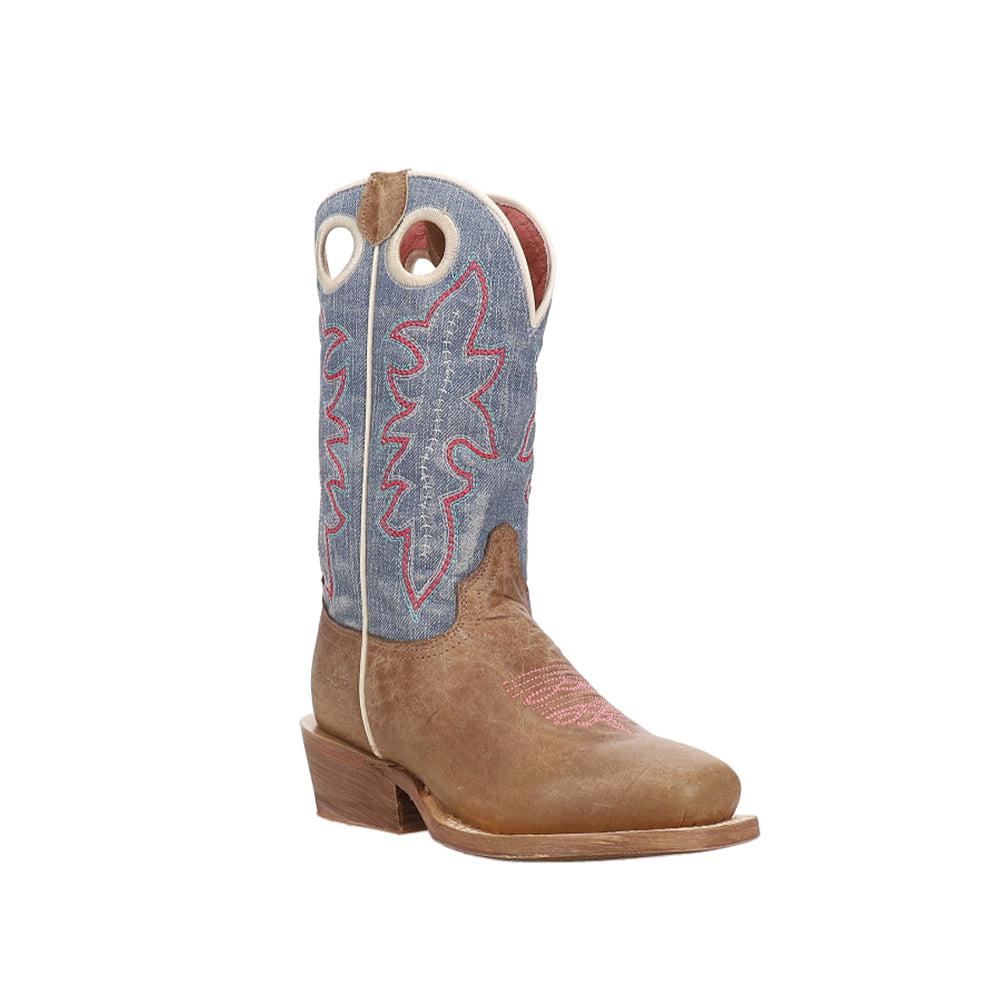 Roper Ride 'em Cowgirl Square Toe Cowboy Boots (Little Kid)