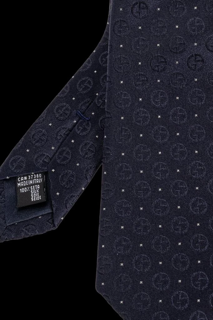 Giorgio Armani Giorgio Armani Logo-Jacquard Tie 3