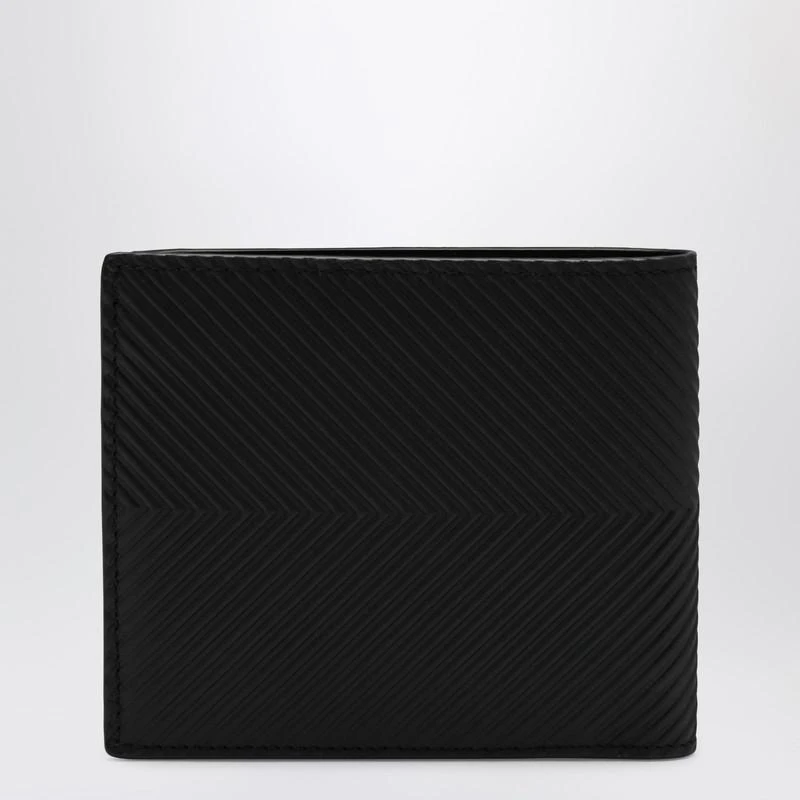 Loewe Bifold wallet in textured black calf leather 3