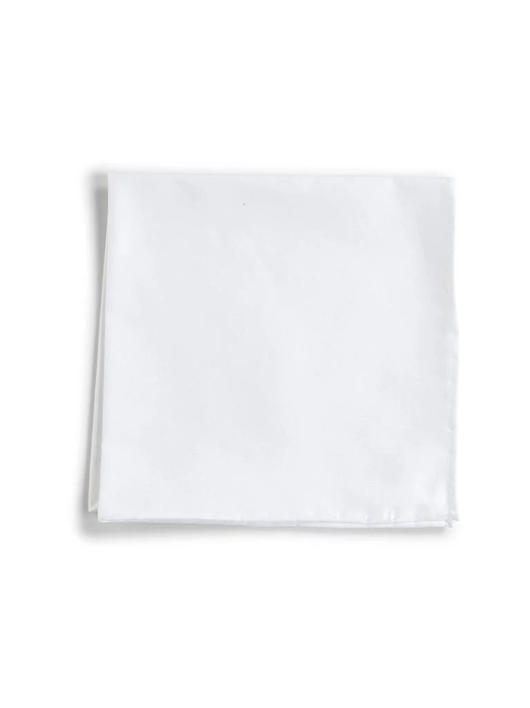 D 4.0 D 4.0 | White cotton pocket square | Man | PZ 1