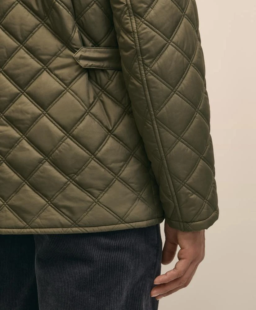 Brooks Brothers Paddock Diamond Quilted Coat 7