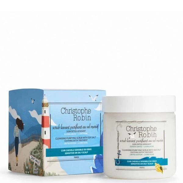 Christophe Robin Cleansing Limited Edition Cleansing Purifying Scrub with Sea Salt - La Bretagne 1