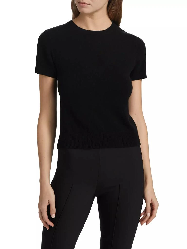 Vince Wool & Cashmere Short-Sleeve Sweater 3