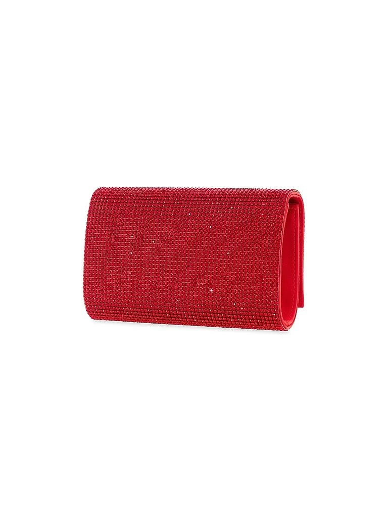 Judith Leiber Fizzy Crystal-Embellished Satin Clutch 3