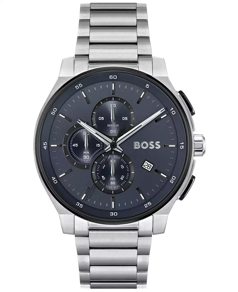 Hugo Boss Men's Peak 2.0 Quartz Chrono Stainless Steel Watch 45mm