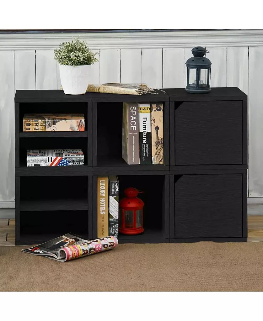 Way Basics Eco Stackable Connect Storage Cube with Door 22