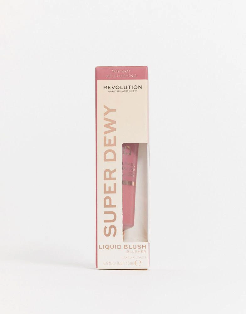 Revolution Revolution Superdewy Liquid Blush - You Got Me Blushing 1