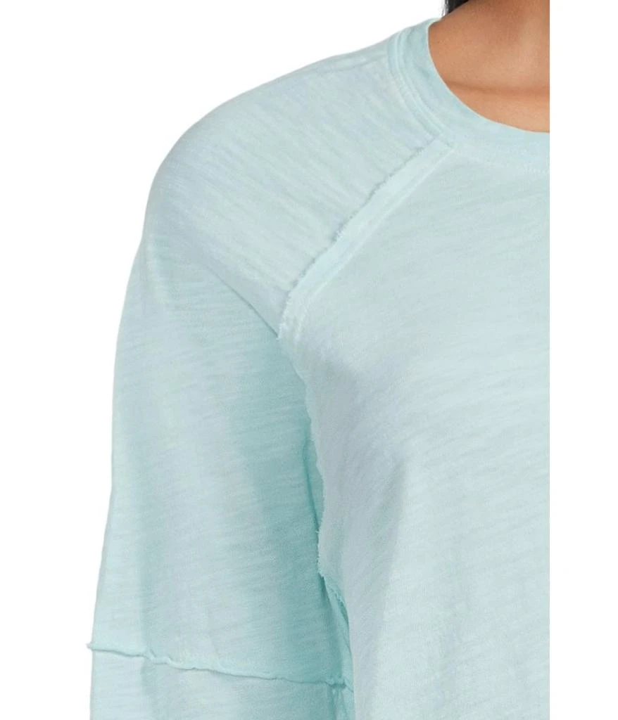 Elliott Lauren Enzyme Wash Jersey - Raglan Sleeve Tee with Seam Detail 4