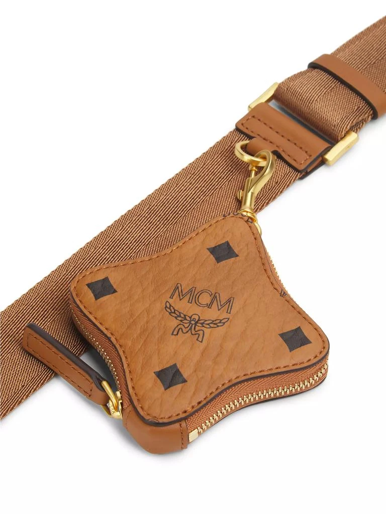 MCM Diamond Visetos Monogram Canvas Pouch 5