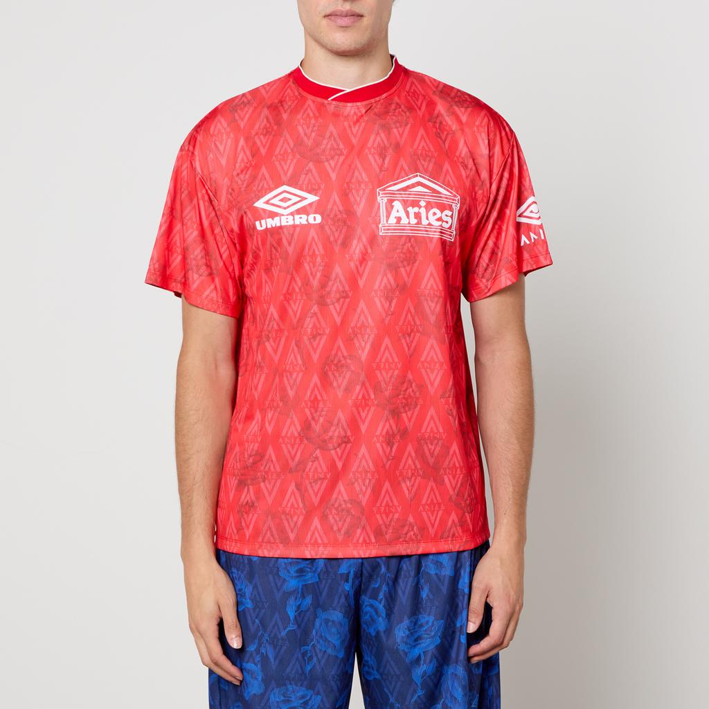 Aries ARIES x Umbro White Roses Jersey Football Shirt