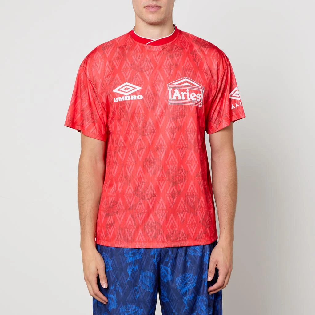 ARIES x Umbro White Roses Jersey Football Shirt 1