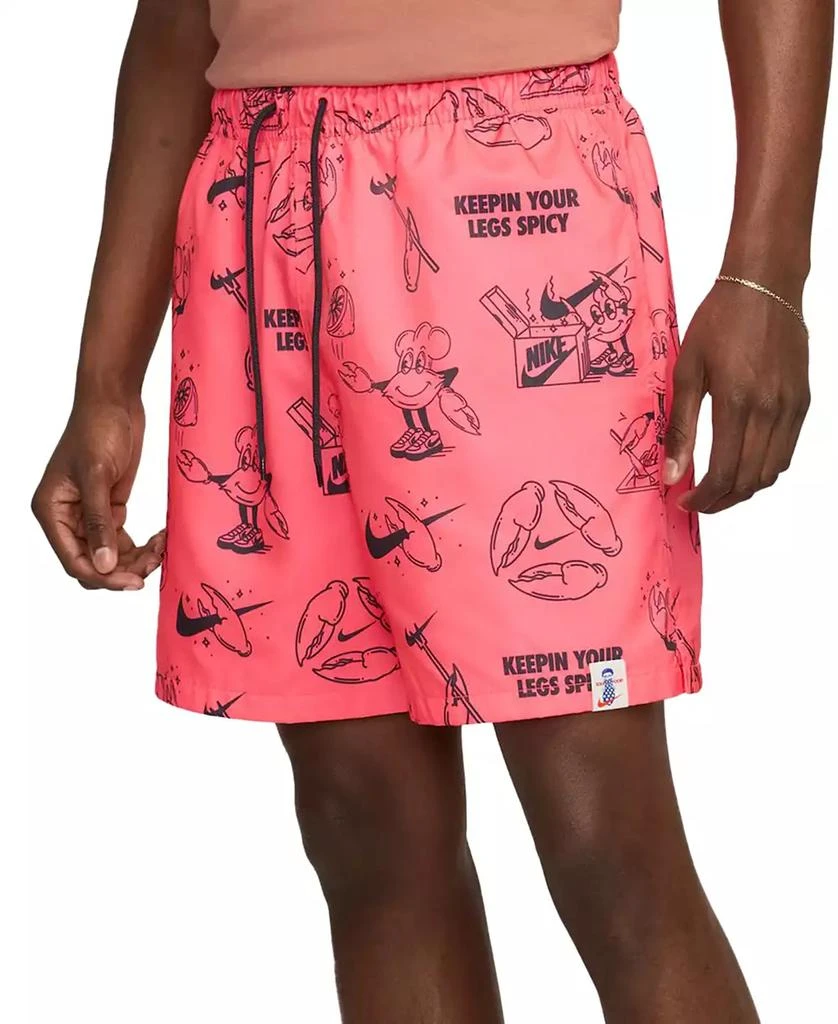 NIKE Men's Club Woven Printed 6" Shorts 3