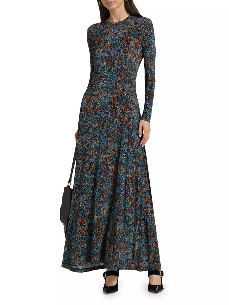 Ulla Johnson Amari Printed Jersey Maxi Dress 2