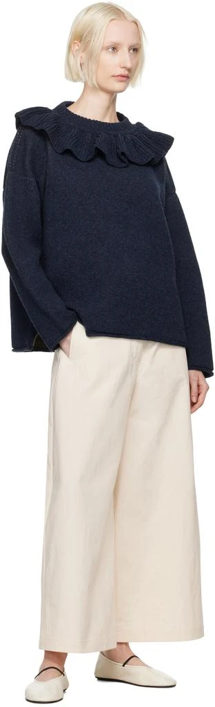 Cawley Off-White Grace Trousers 4