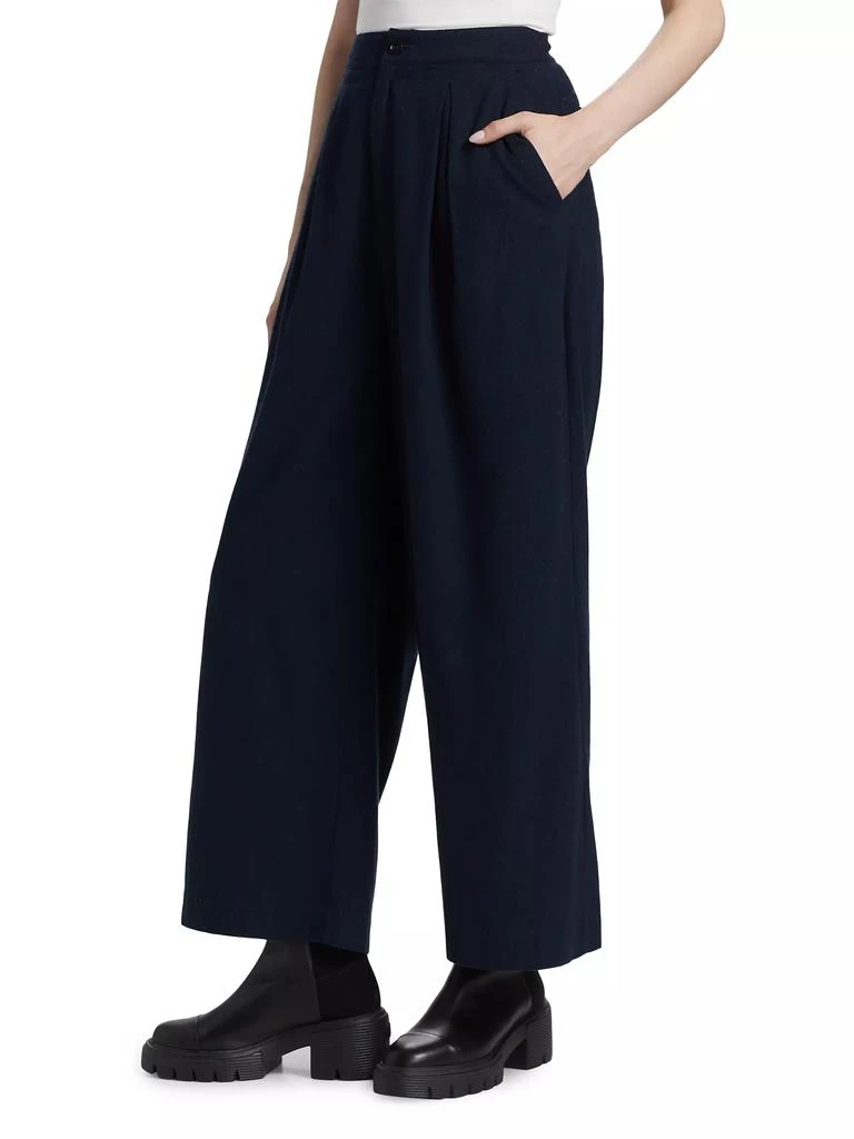 Jenni Kayne Silk Relaxed Cropped Trousers 4