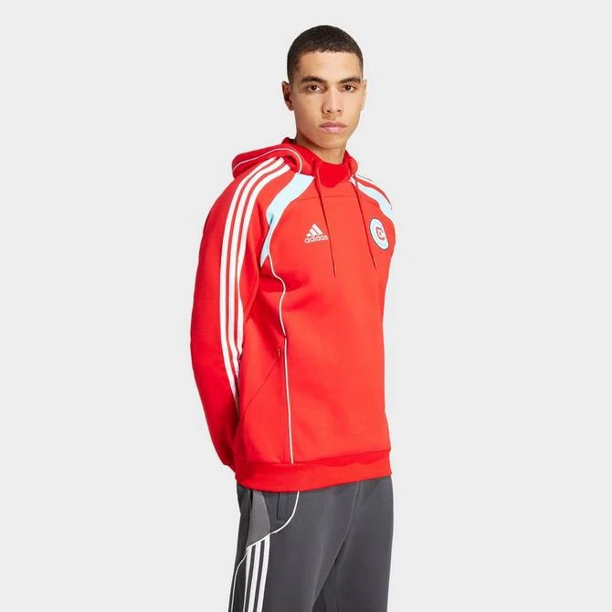 Adidas Men's adidas Chicago Fire FC MLS Travel Hoodie 3