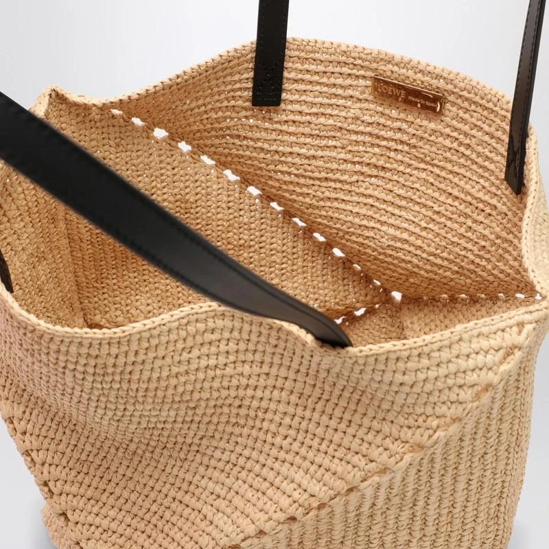 Loewe Natural Raffia Puzzle Fold Tote Bag 6