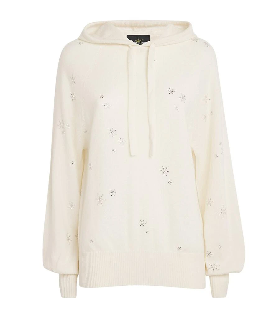 William Sharp Cashmere Crystal-Embellished Hoodie 1