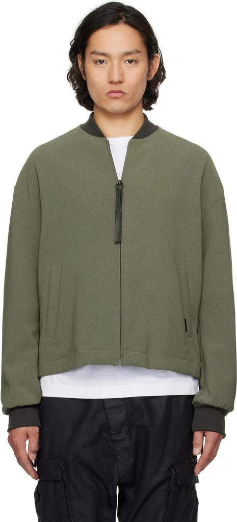 n.hoolywood Khaki Blouson Bomber Jacket 1