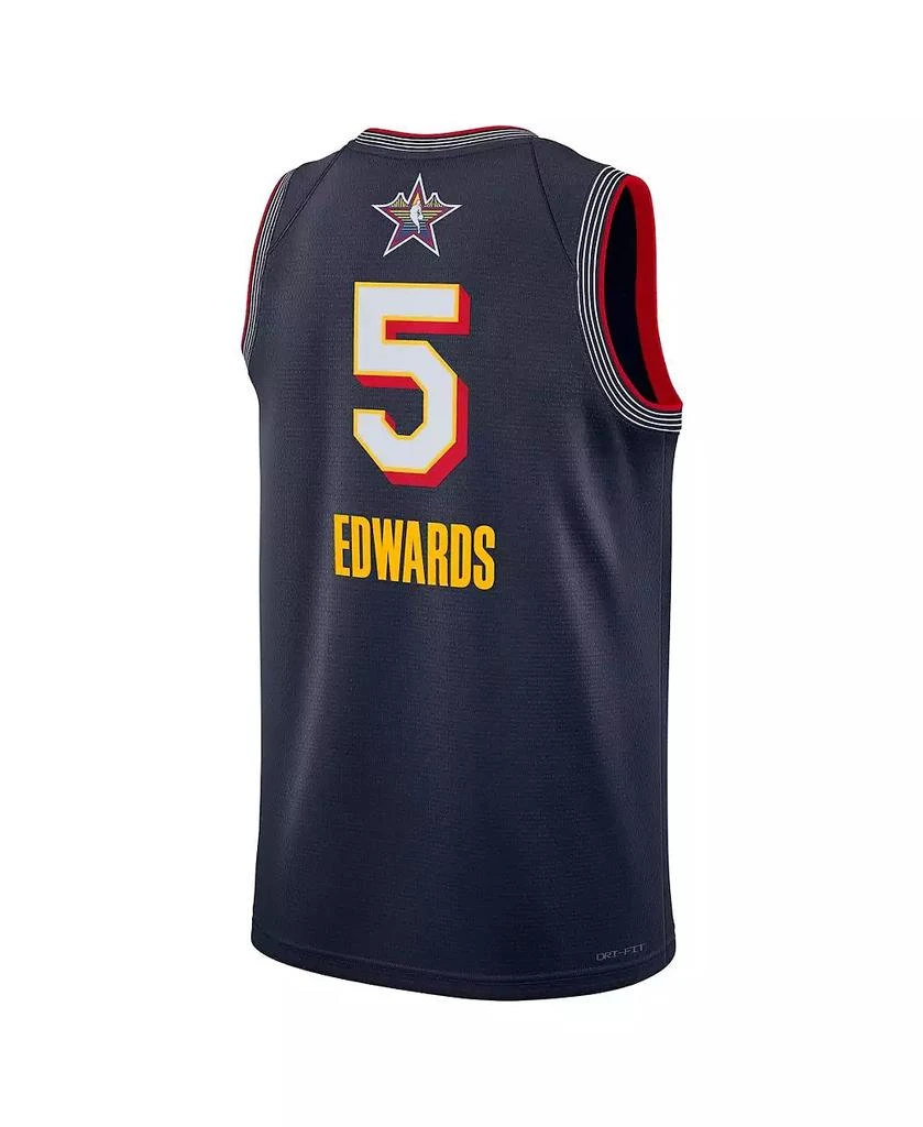 Jordan Men's and Women's Anthony Edwards Navy 2025 NBA All-Star Game Swingman Player Jersey 2