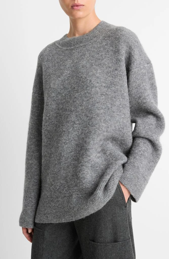 Vince Textured Soft Sculpt Oversize Tunic Sweater 3