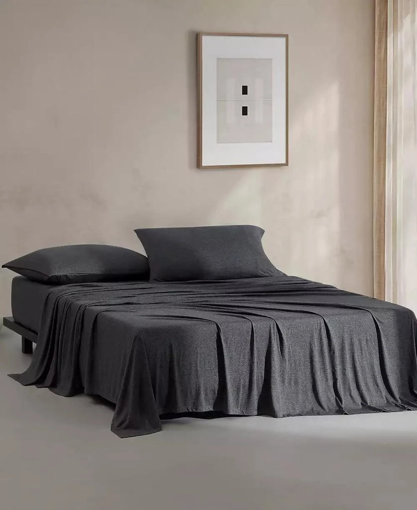 Calvin Klein Melange Tencel Jersey 4-Pc. Sheet Set, Queen 6