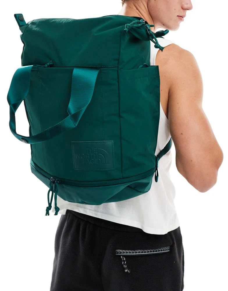 The North Face The North Face Never Stop utility backpack in dark green 1