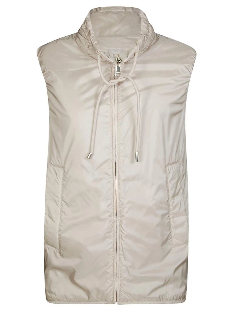 Weekend Max Mara Weekend Max Mara Yoro Zip-Up Drawstring Gilet 1