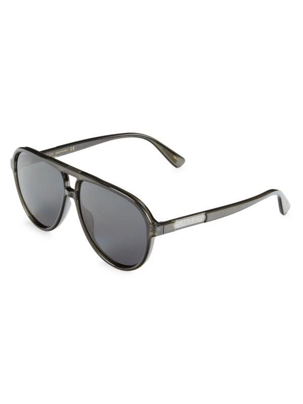 Gucci 60MM Aviator Sunglasses 2